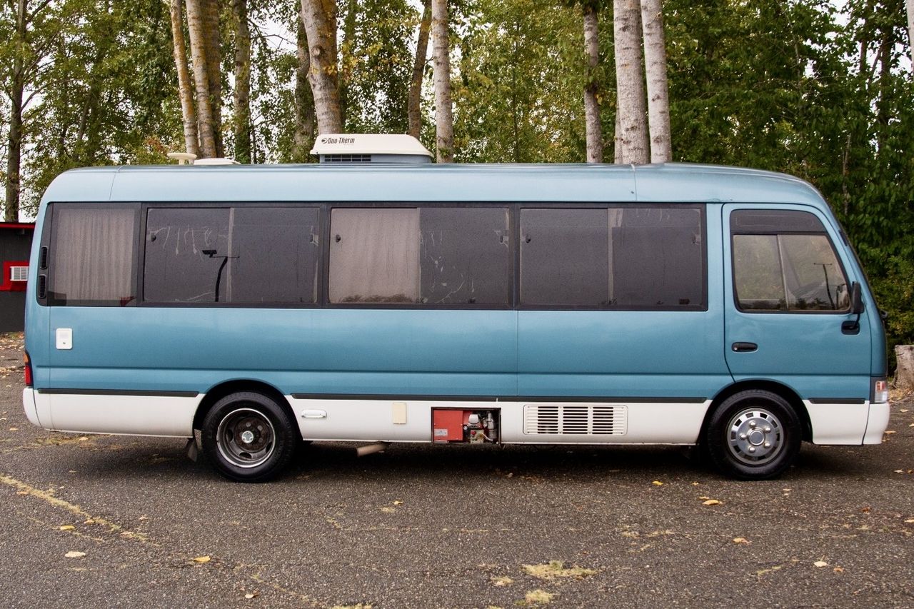 1997 Toyota Coaster Camper Turbo Diesel, Fully Loaded, Auto