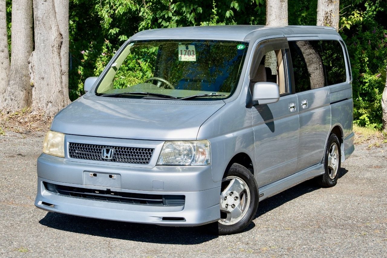 2001 Honda Step Wgn  Modulo Aero Kit K20A i-Vtec, FWD, AC, Auto