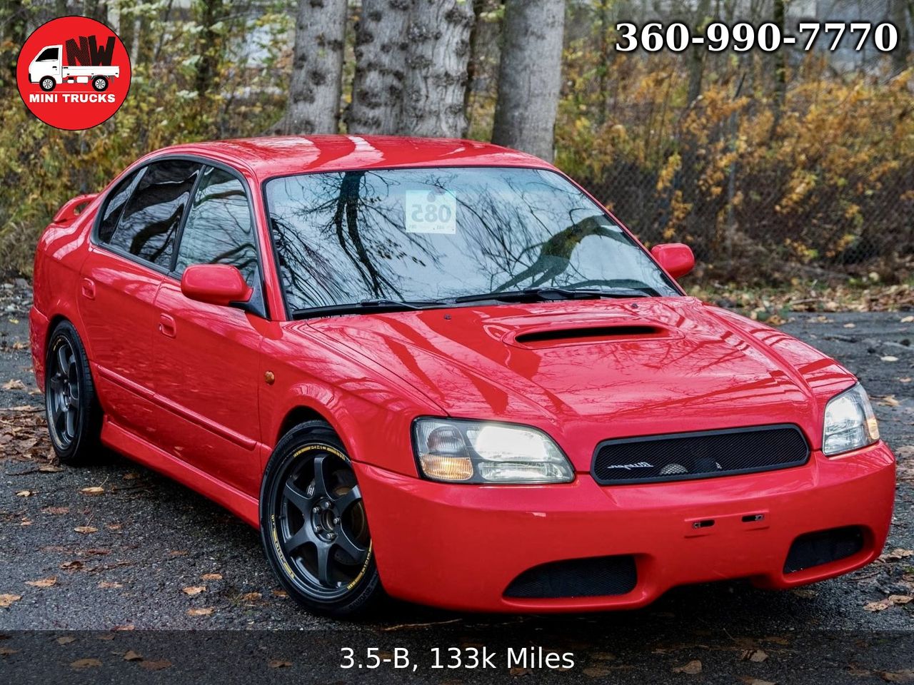 2000 Subaru Legacy B4 Blitzen Twin Turbo Intercooled 4WD, 5MT