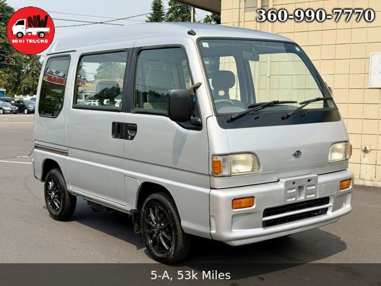 1996 Subaru Sambar Dias II  Maleza 4WD Supercharged, AC, 5MT