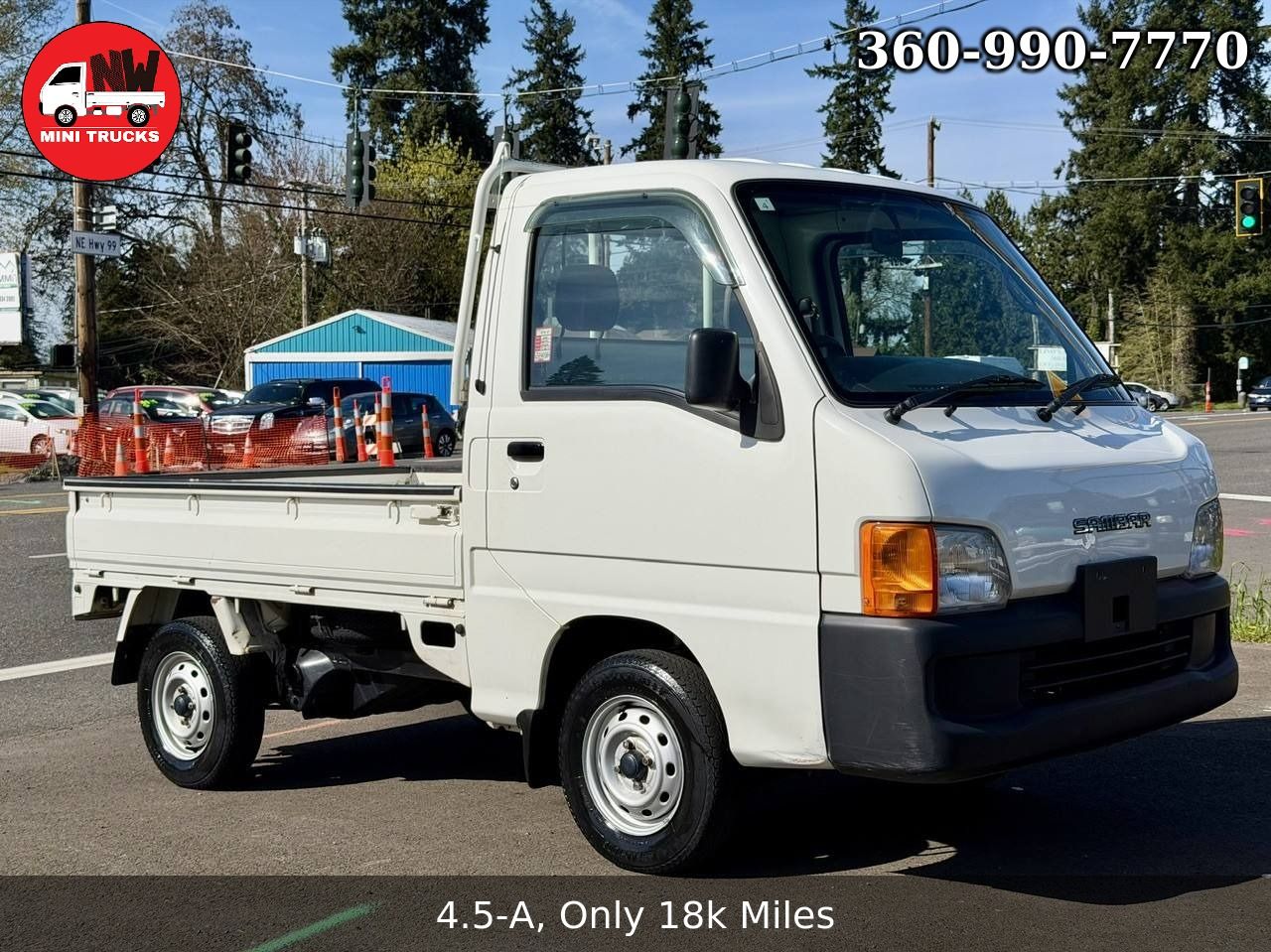 2000 Subaru Sambar EFI 4WD, 2Hi-4Hi-EL Gear, PS, AC, 5MT