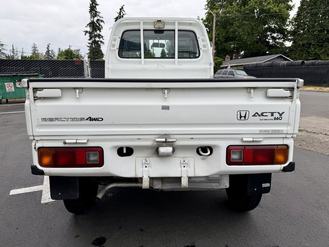 1998 Honda Acty Super Delux RealTime 4WD, Mid-Engine, 5MT