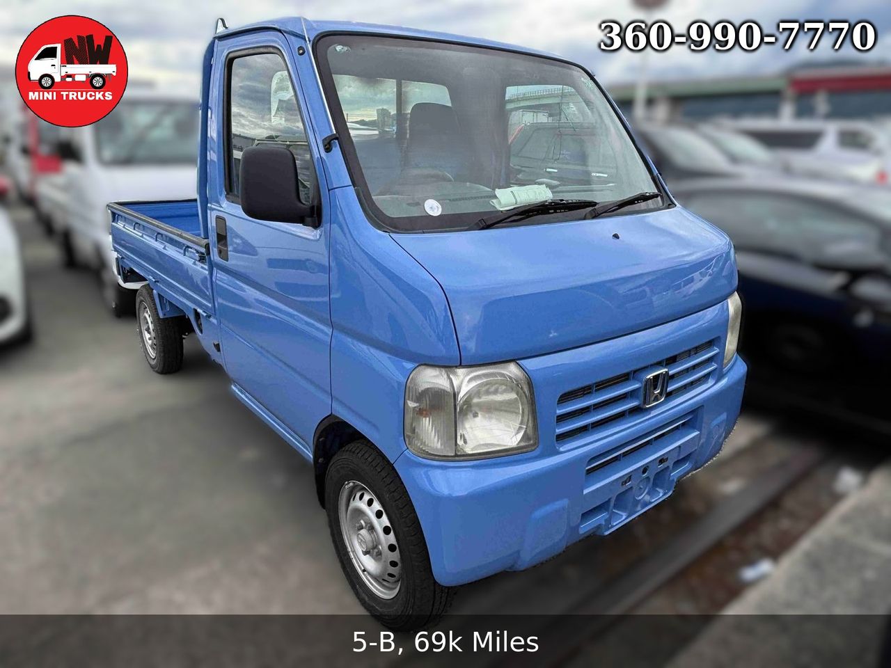 2000 Honda Acty EFI Mid-Engine, PS, Airbag, Automatic, Rare!