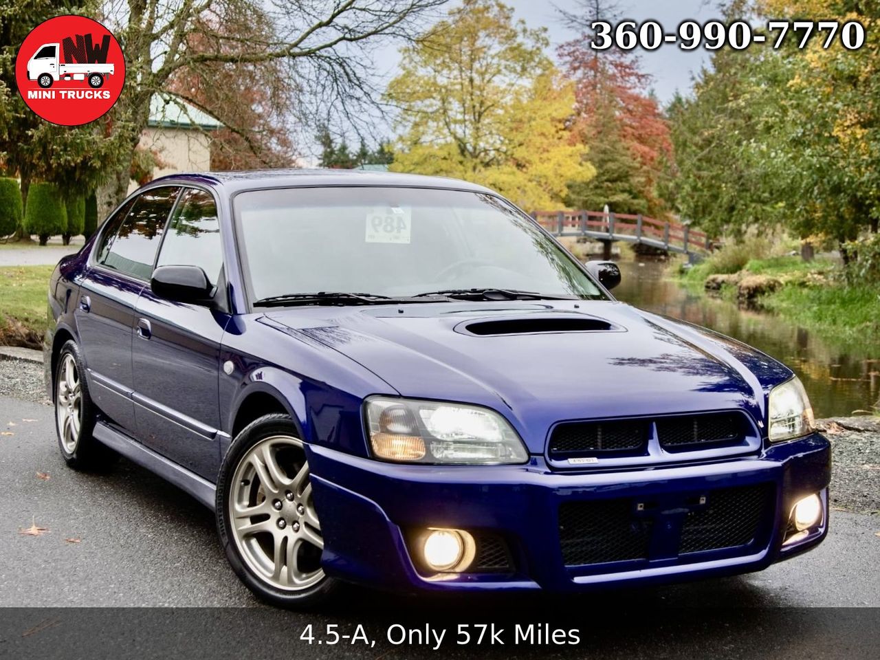 2000 Subaru Legacy B4 RSK Twin Turbo Intercooled 4WD, Auto