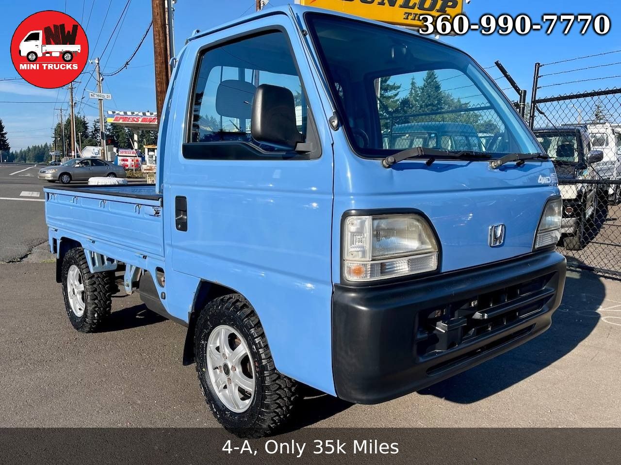 1998 Honda Acty Super Delux RealTime 4WD, Mid-Engine, 5MT