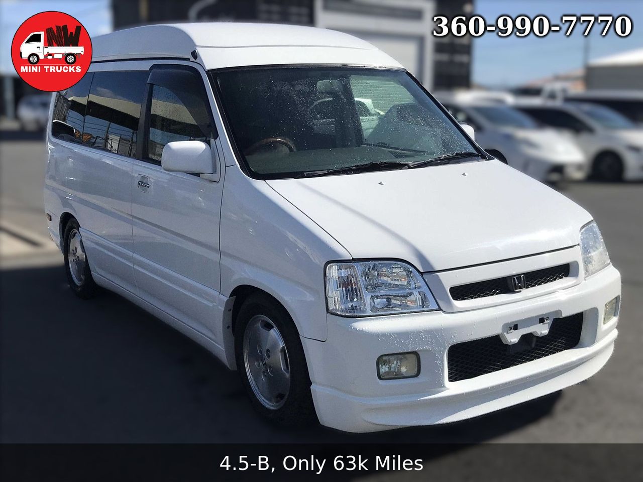 1999 Honda Step Wgn  Field Deck Camper Aero Kit, Fully Loaded, Auto