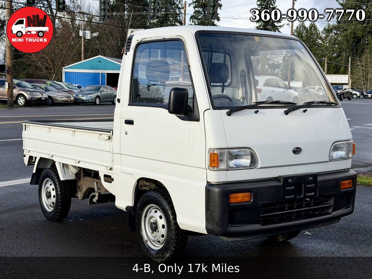 1994 Subaru Sambar Special 4WD, 2Hi-4Hi, EL Gear, 5MT