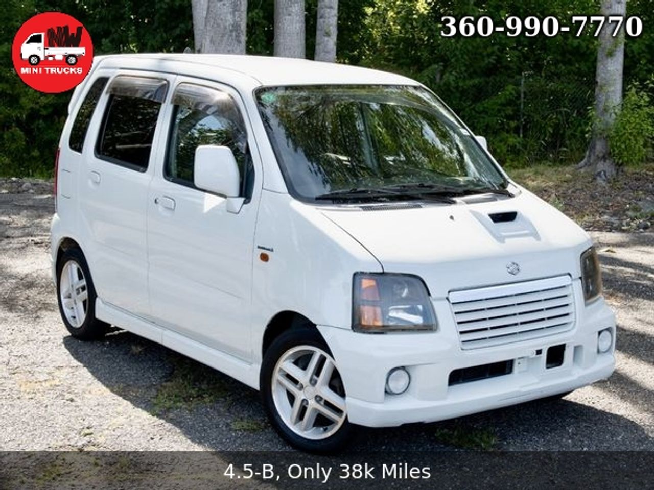 2001 Suzuki Wagon R RR Turbo Intercooled, FWD, PW, PL, PS, AC, Auto