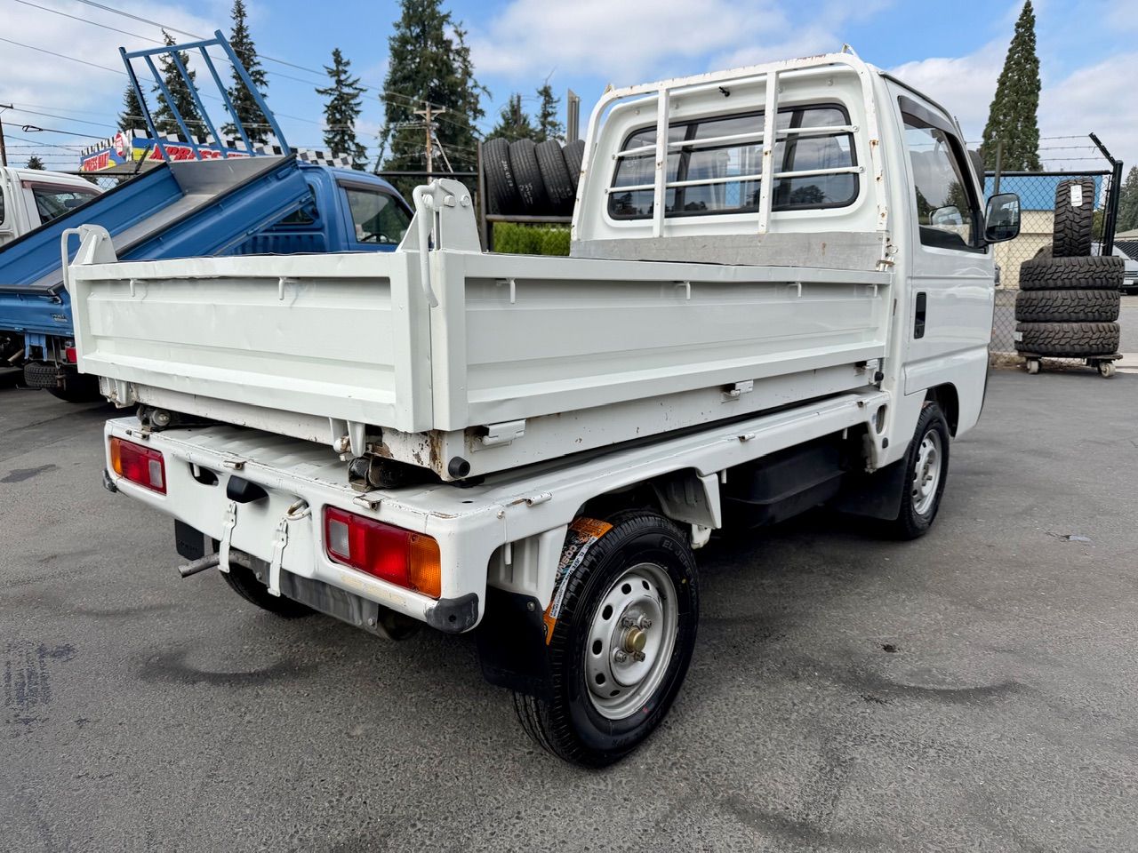 1994 Honda Acty HD Dump RealTime 4WD, Mid-Engine, AC, 5MT