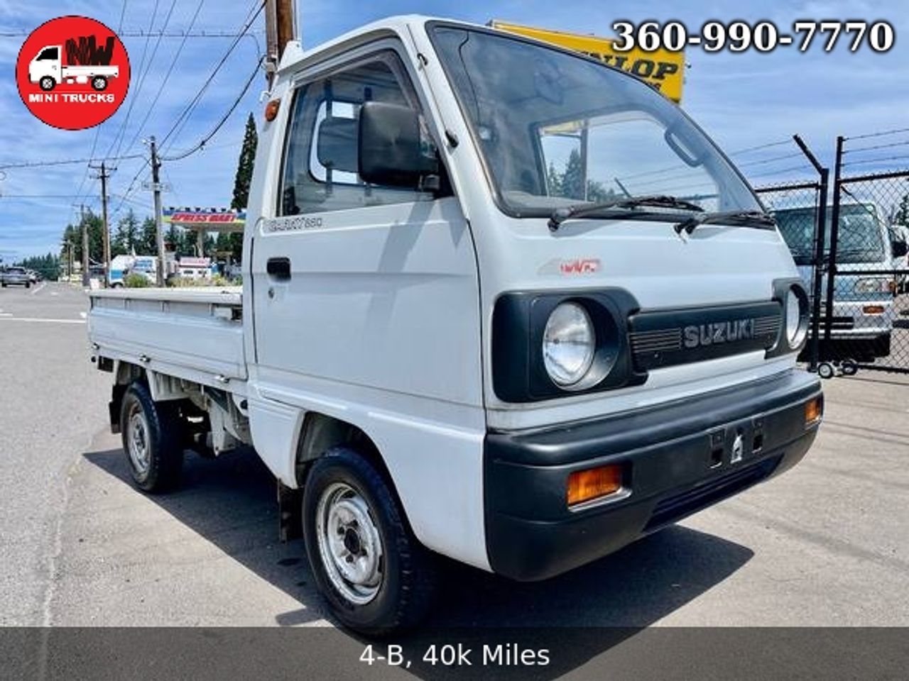 1990 Suzuki Carry Classic 4WD, 2Hi-4Hi-4Lo, 4MT, Difflock