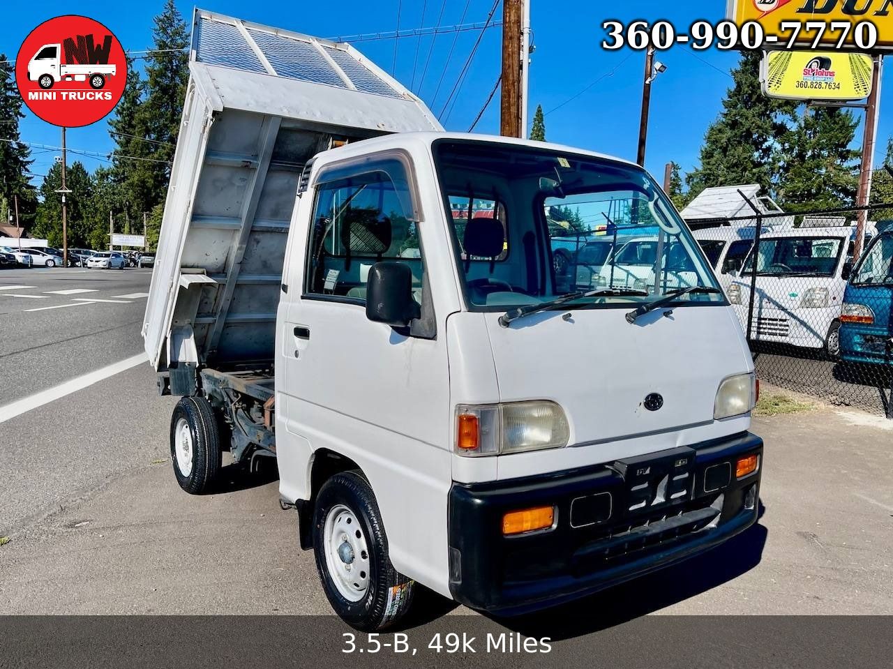 1998 Subaru Sambar HD Dump 4WD, 2Hi-4Hi, EL Gear, 5MT