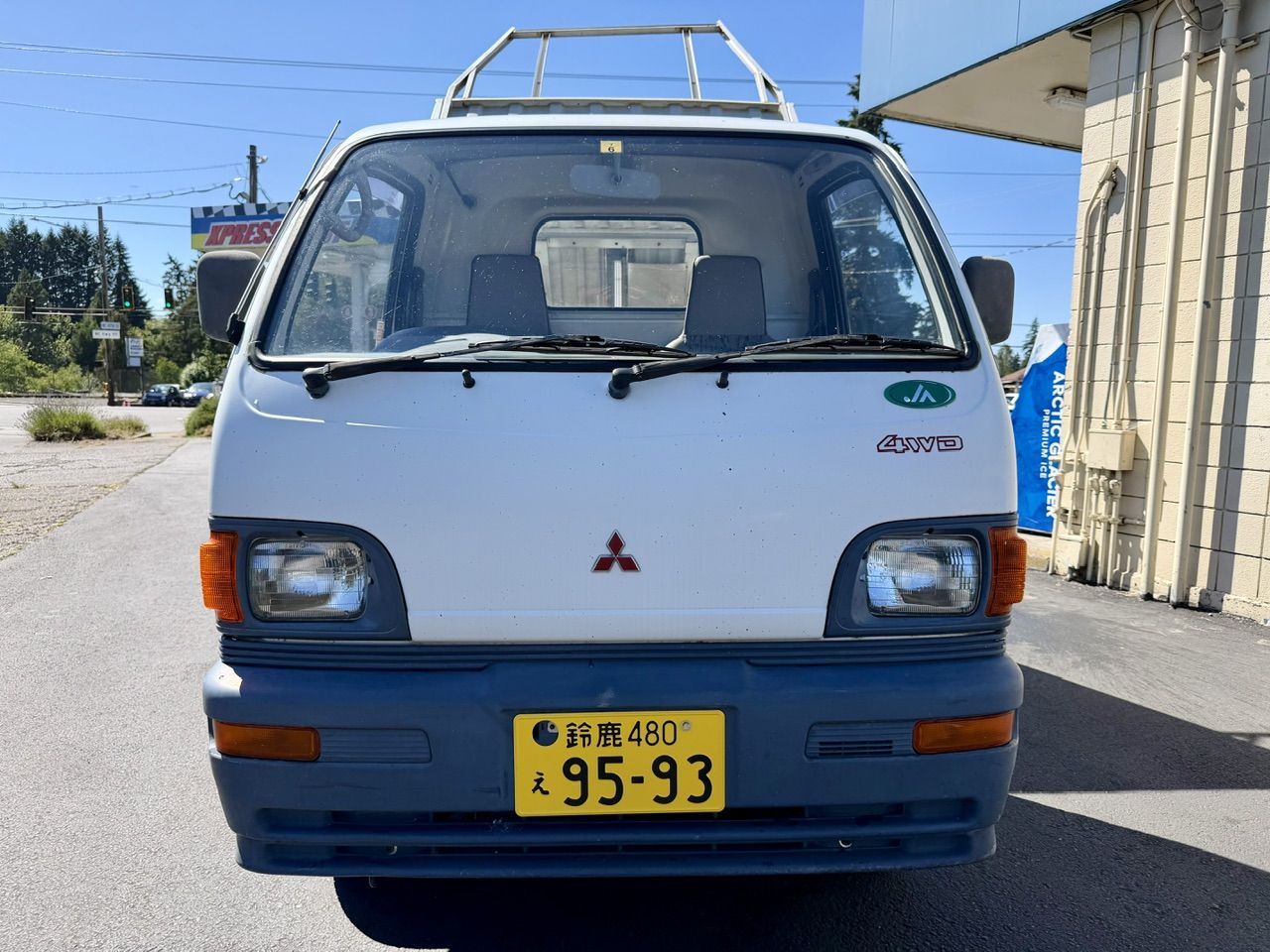 1995 Mitsubishi Minicab SD Dump 4WD, 2Hi-4Hi-4Lo, PS, AC, 5MT, LSD