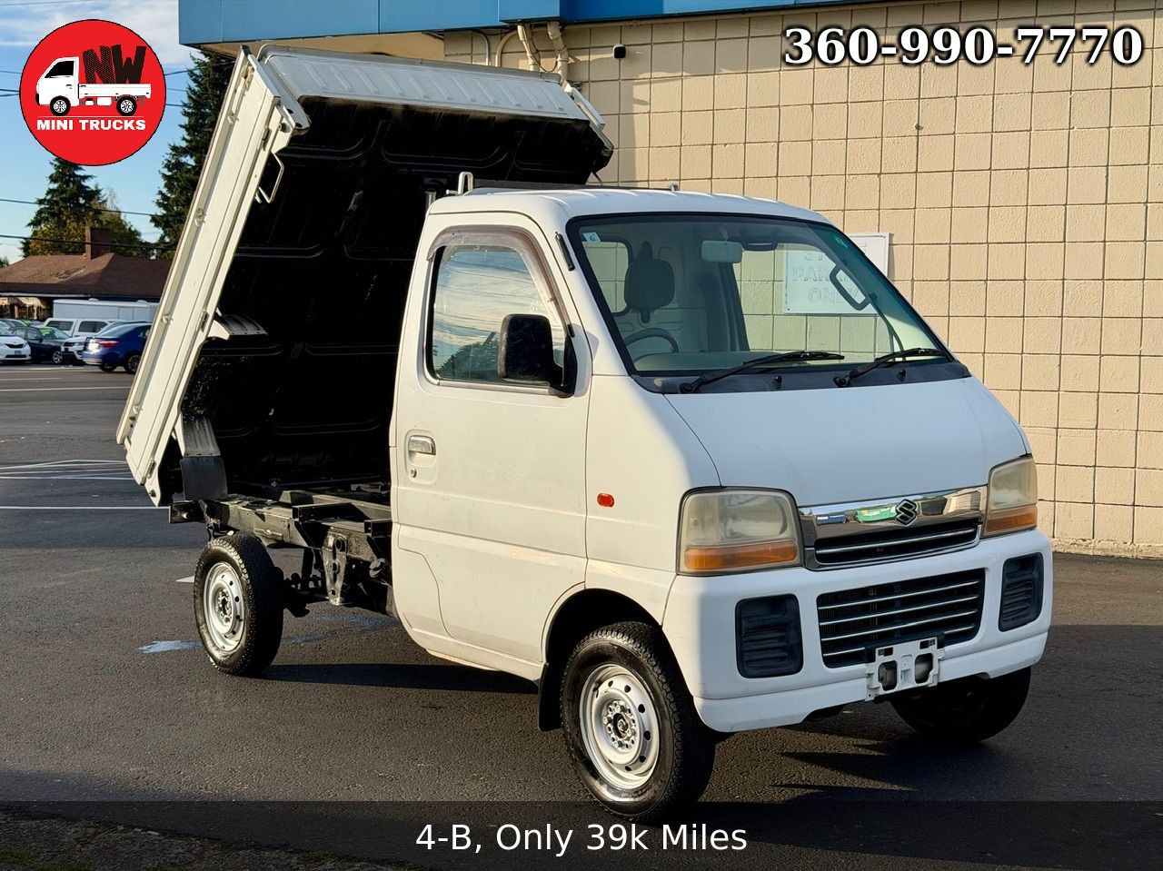 2000 Suzuki Carry SD Dump EFI 4WD, 2Hi-4Hi-4Lo, AC, 5MT, Difflock