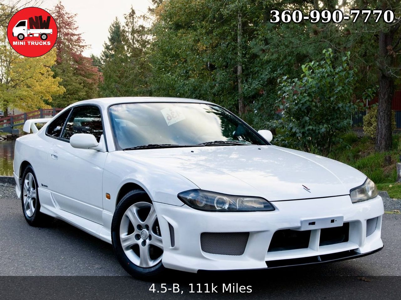 1999 Nissan Silvia Spec S Aero SR20, RWD, PW, PL, PS, 5MT