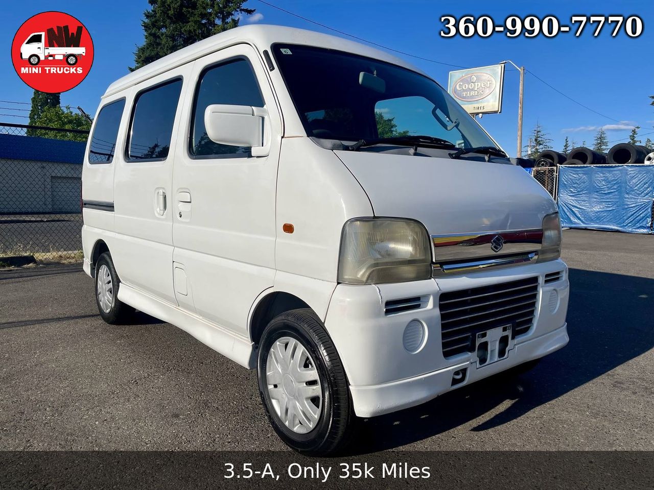 2000 Suzuki Every Joypop Turbo 4WD, PS, PW, PL, AC. Automatic
