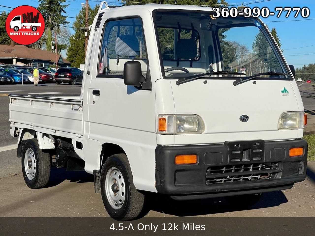 1992 Subaru Sambar 4WD, 2Hi-4Hi, EL Gear, 5MT, Like New