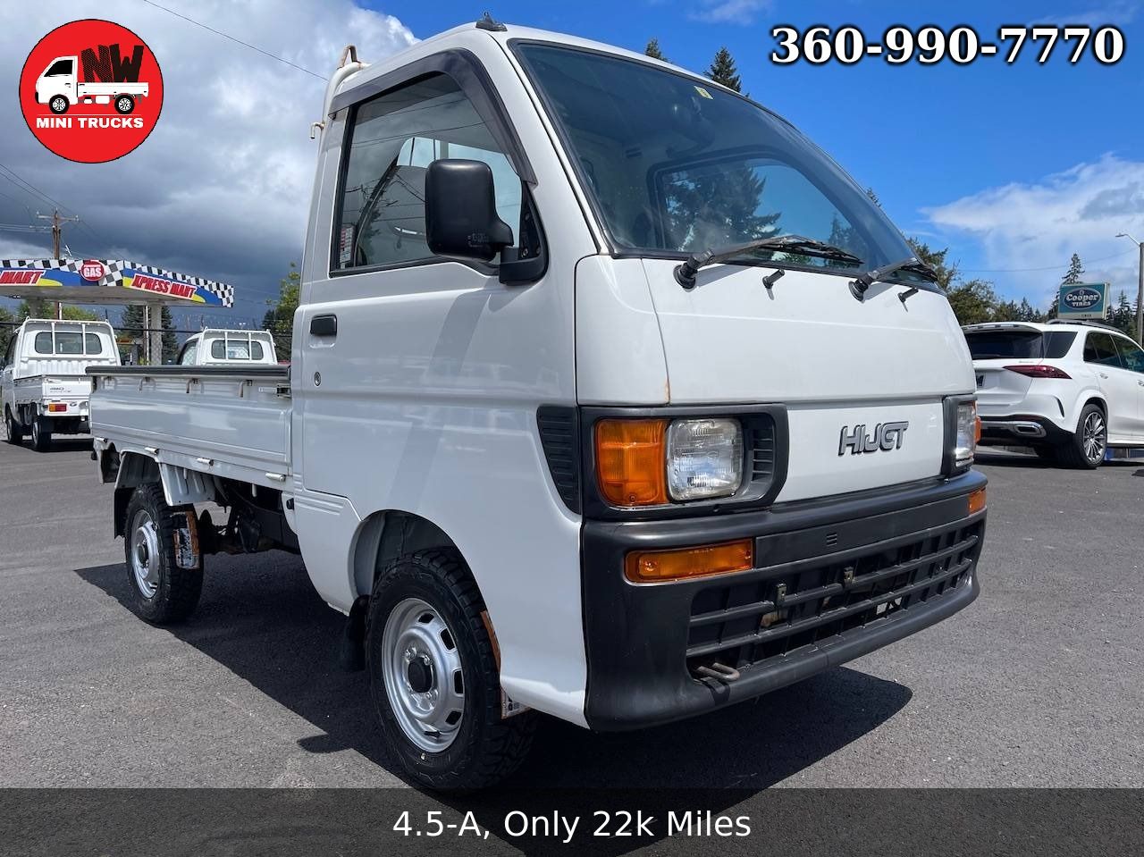 1997 Daihatsu Hi-Jet 4WD, 2Hi-4Hi, 5MT, Like New