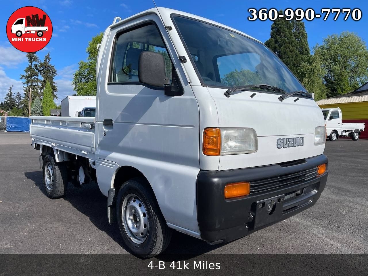 1996 Suzuki Carry 4WD, Axle Lock, 2Hi-4Hi, EL Gear, 5MT, AC