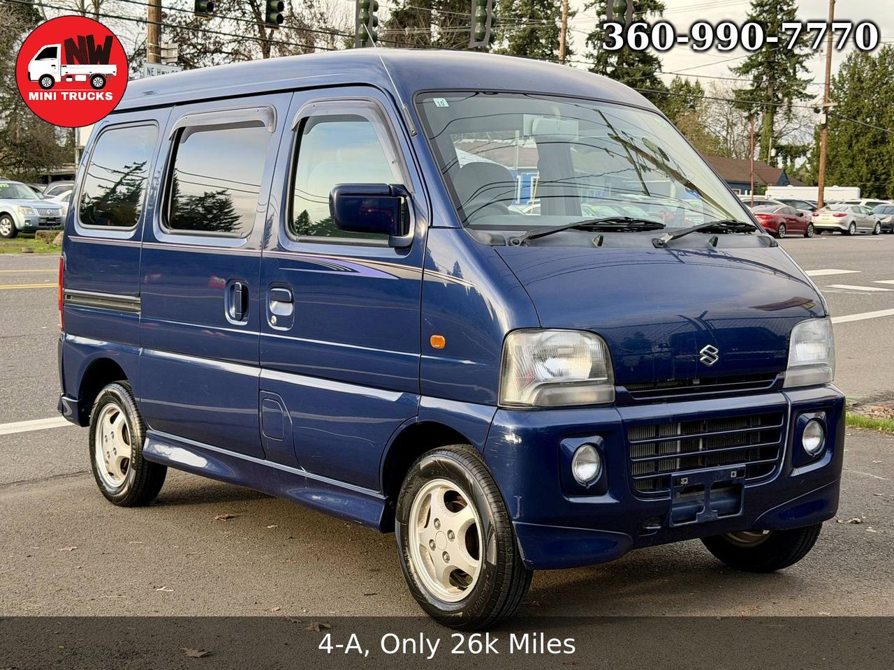 1999 Suzuki Every EFI Joypop Aero Turbo 2WD, AC, PW, PS, PL, Auto