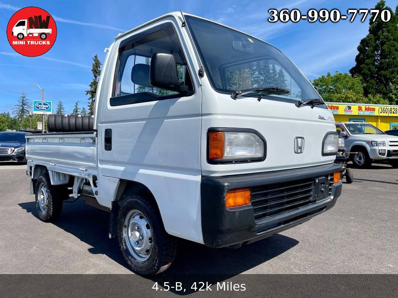 1993 Honda Acty Attack 4WD Mid-Engine, UL-UR 4MT, Diff Lock
