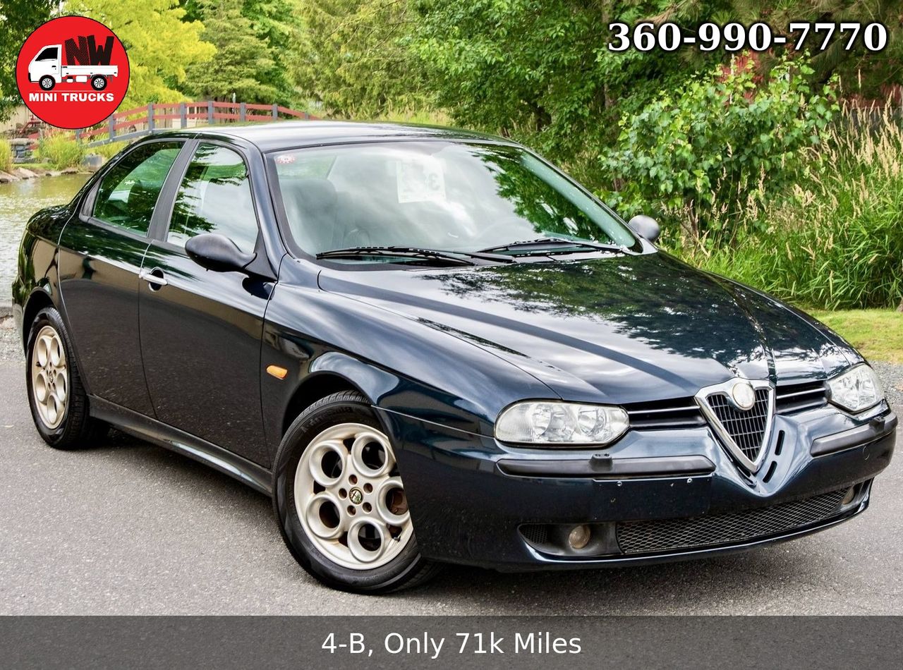 1999 Alfa Romeo 156 2.5 V6 24V Busso FWD, PM, PW, PL, 6MT, Leather