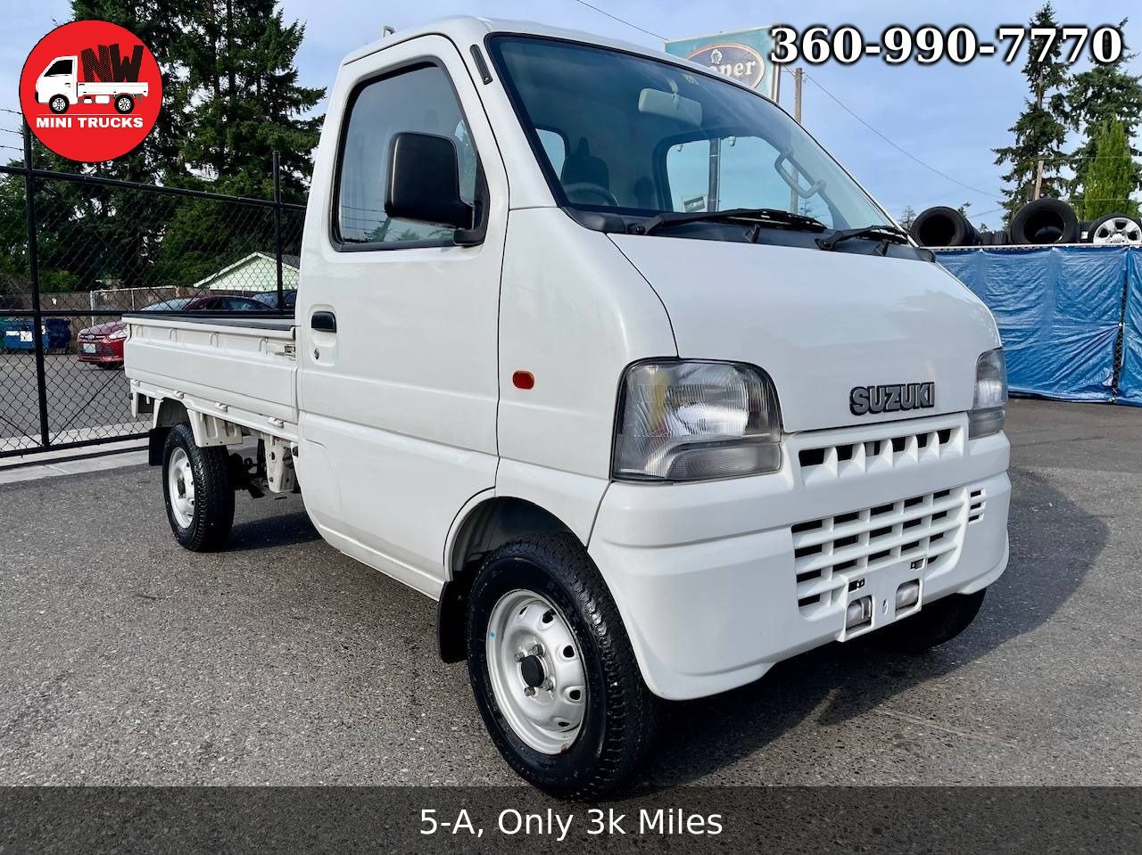 2000 Suzuki Carry EFI 4WD, 2Hi-4Hi-4Lo, 5MT, Difflock