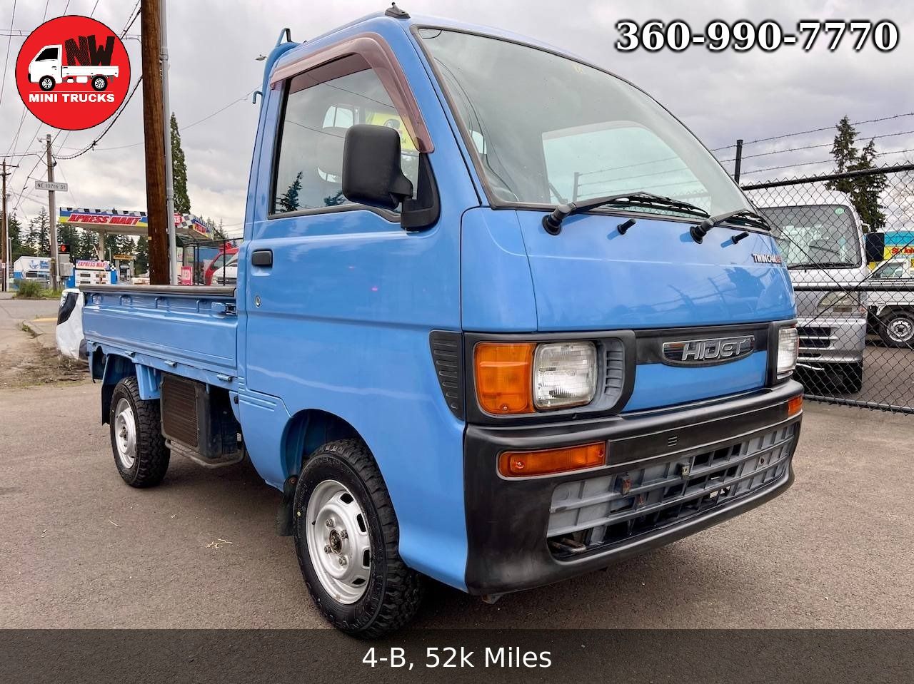 1997 Daihatsu Hi-Jet Twincam 12V 4WD, 2Hi-4Hi-4Lo, 5MT