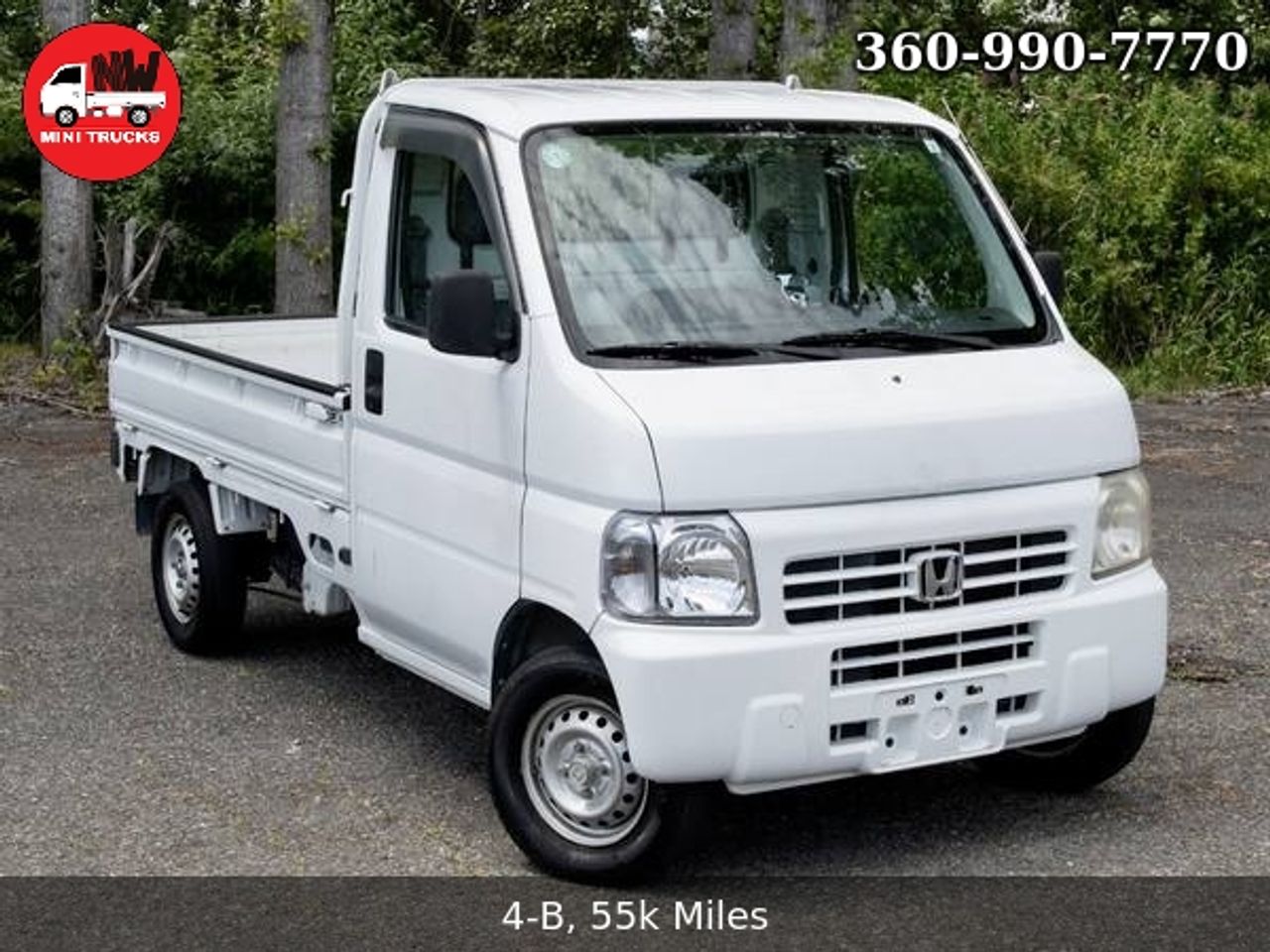2000 Honda Acty Attack EFI RealTime 4WD, PS, 5MT, Airbag, Difflock