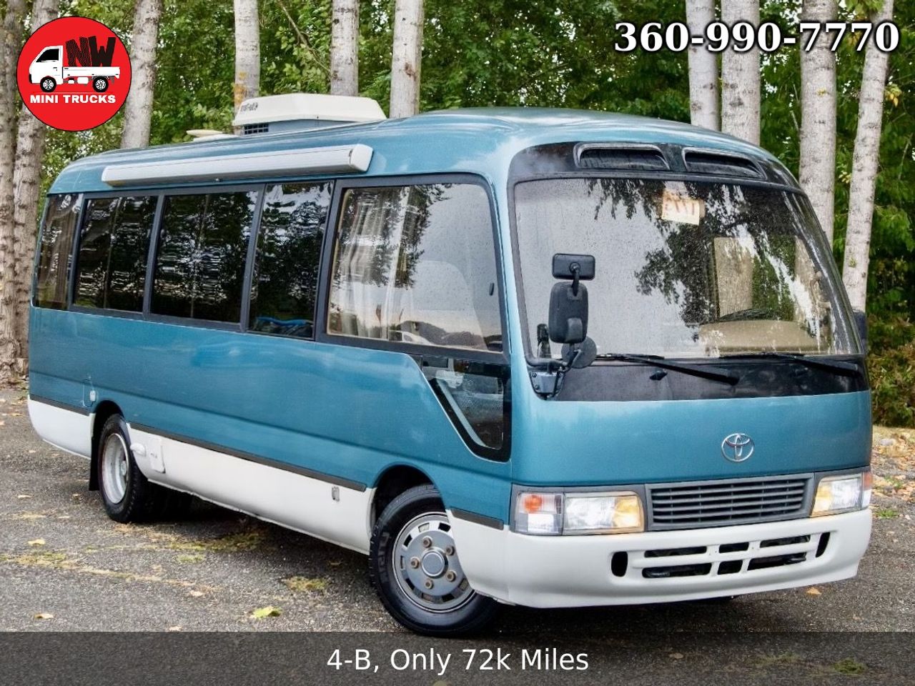 1997 Toyota Coaster Camper Turbo Diesel, Fully Loaded, Auto