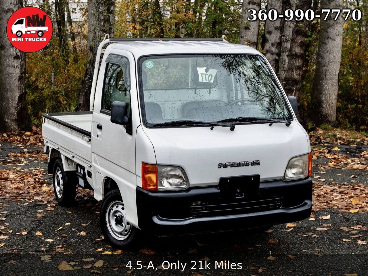 2000 Subaru Sambar EFI 4WD, 2Hi-4Hi, EL Gear, PS, AC, Airbag, 5MT