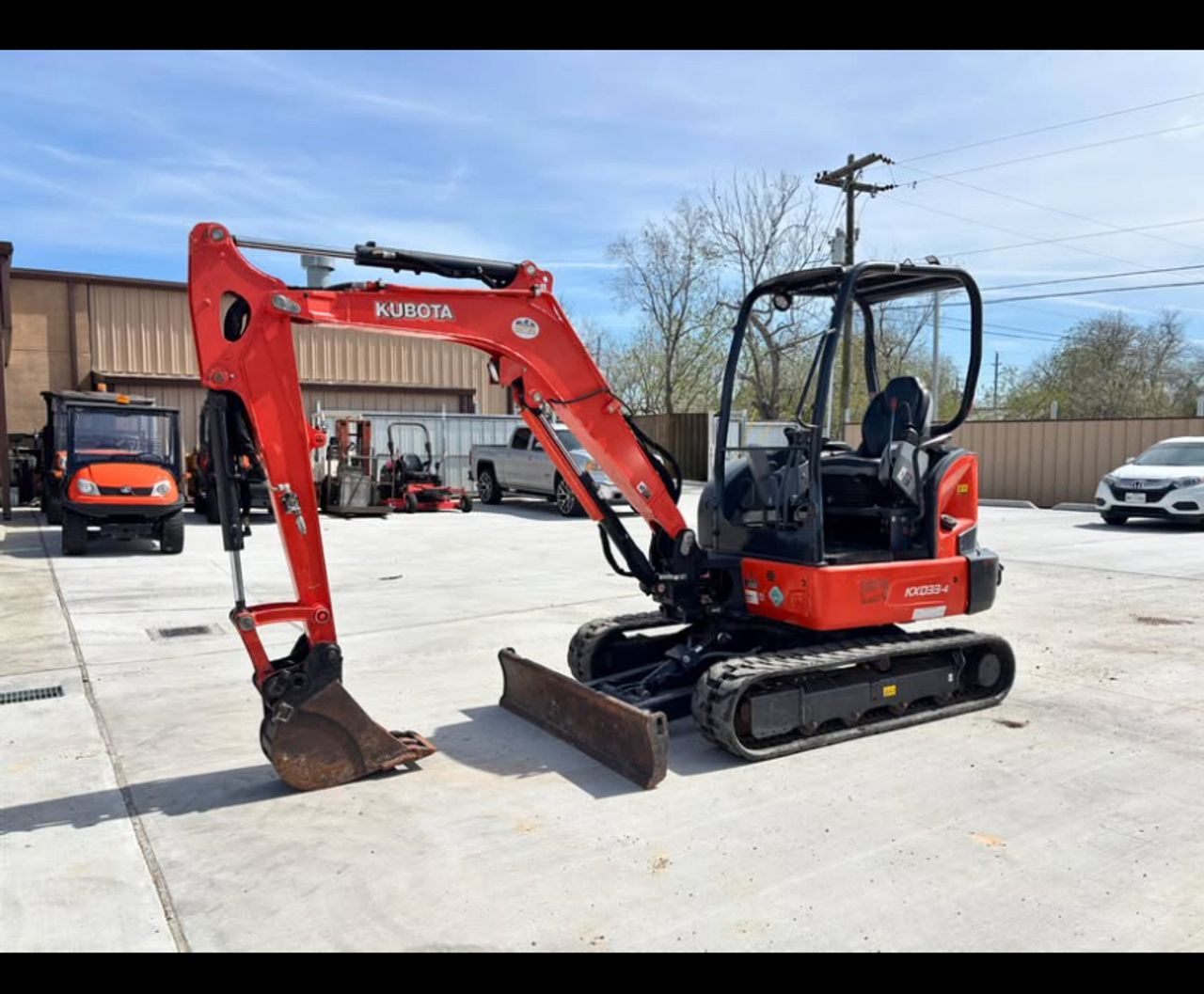 2019 Kubota KX033-4 Mini Excavator # 3J15203