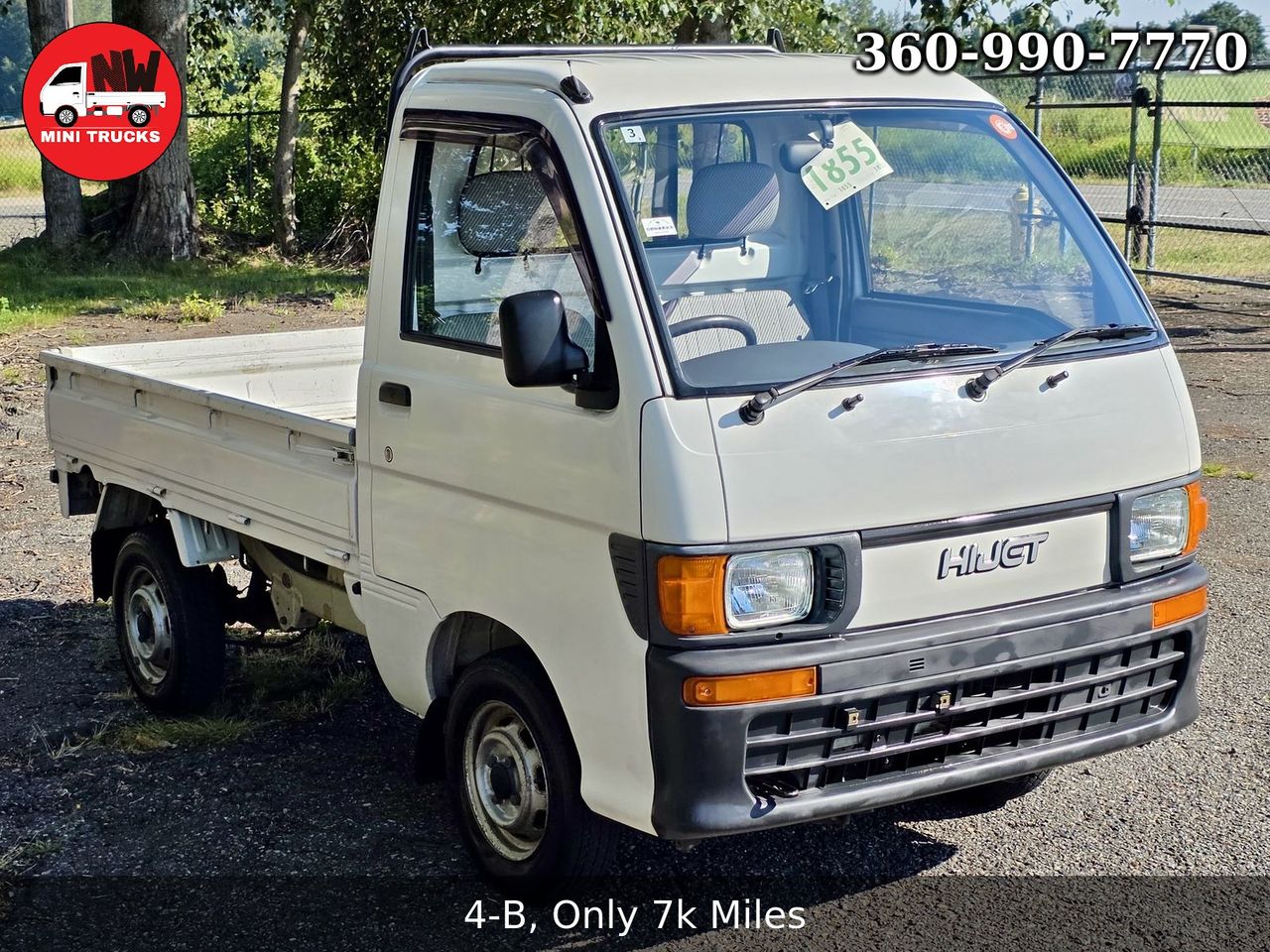 1995 Daihatsu Hi-Jet EFI 4WD, 2Hi-4Hi, Automatic, Like New!