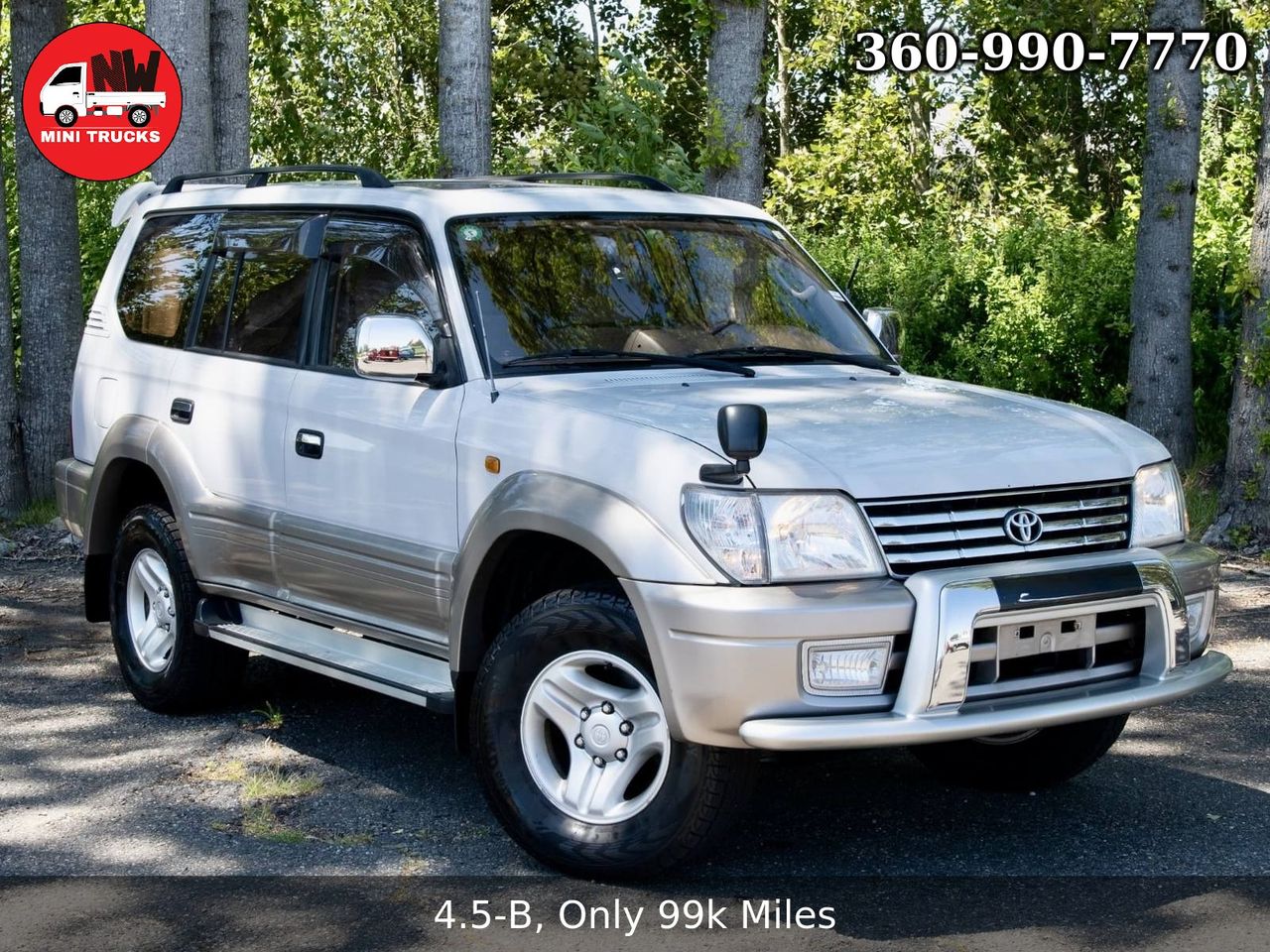 2001 Toyota Land Cruiser Prado Turbo Diesel, 4WD, 2Hi-4Hi-4Lo