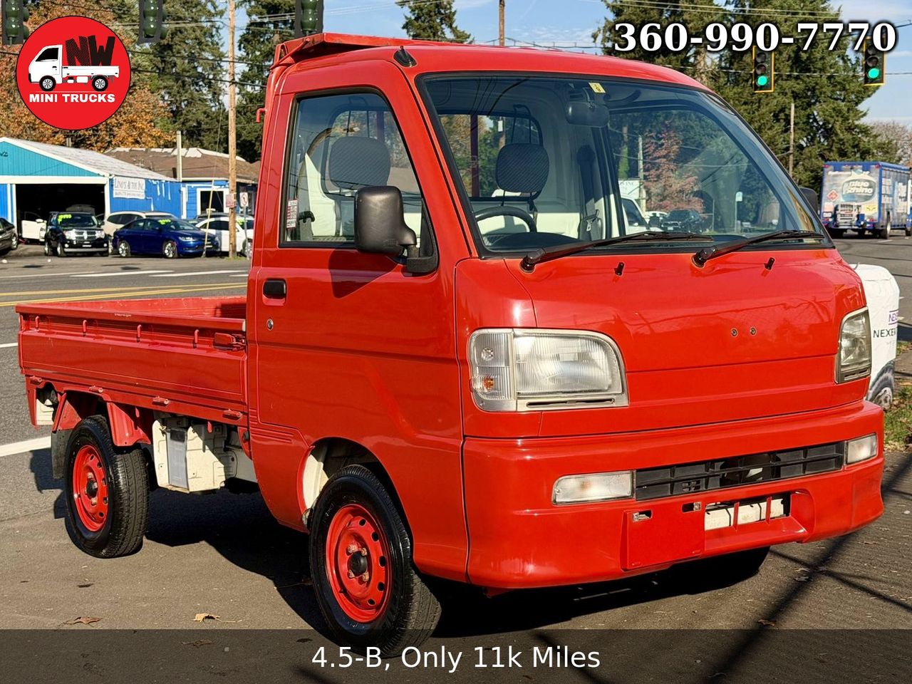2000 Daihatsu Hi-Jet EFI DLI Fire, 4WD, 2Hi-4H, PS, 5MT