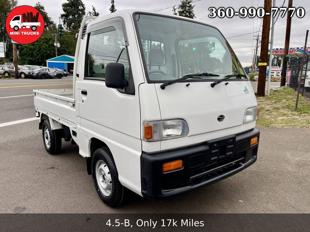 1998 Subaru Sambar JA 4WD, 2Hi-4Hi, EL Gear, 5MT