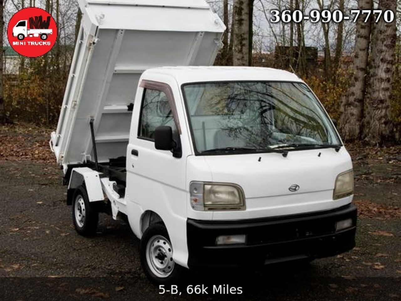 1999 Daihatsu Hi-Jet PTO, HD Dump EFI 4WD, 2Hi-4Hi-4Lo, PS, AC, 5MT