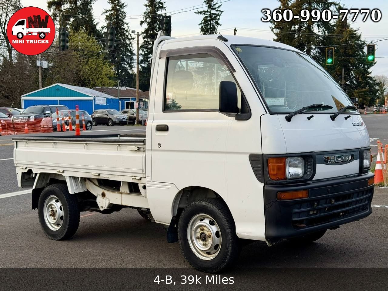 1997 Daihatsu Hi-Jet Twincam 12V EFI 4WD, 2Hi-4Hi, Automatic