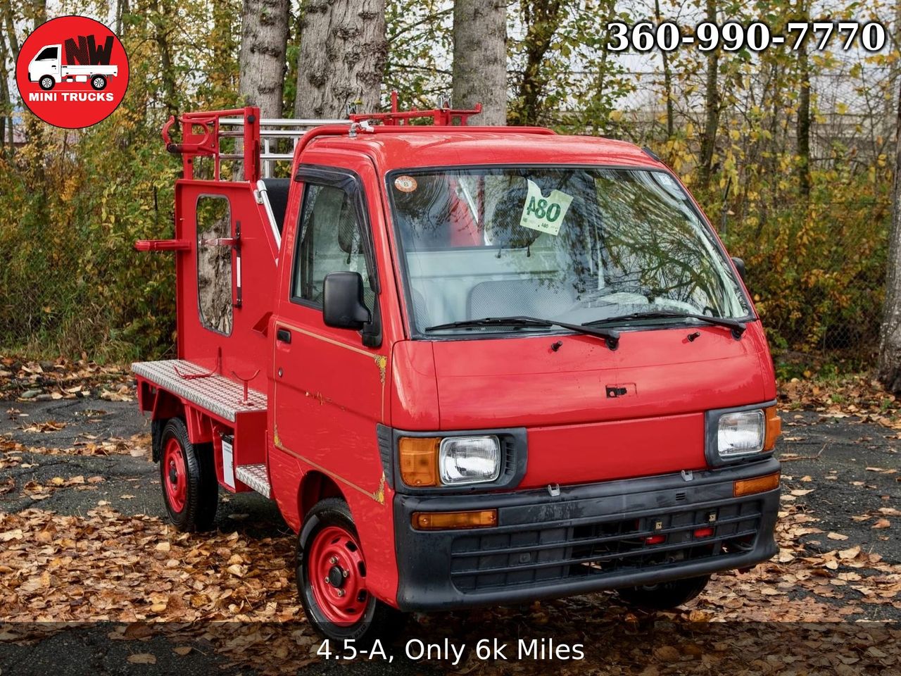 1999 Daihatsu Hi-Jet Fire Fighter 4WD, 2Hi-4Hi-4Lo, 5MT