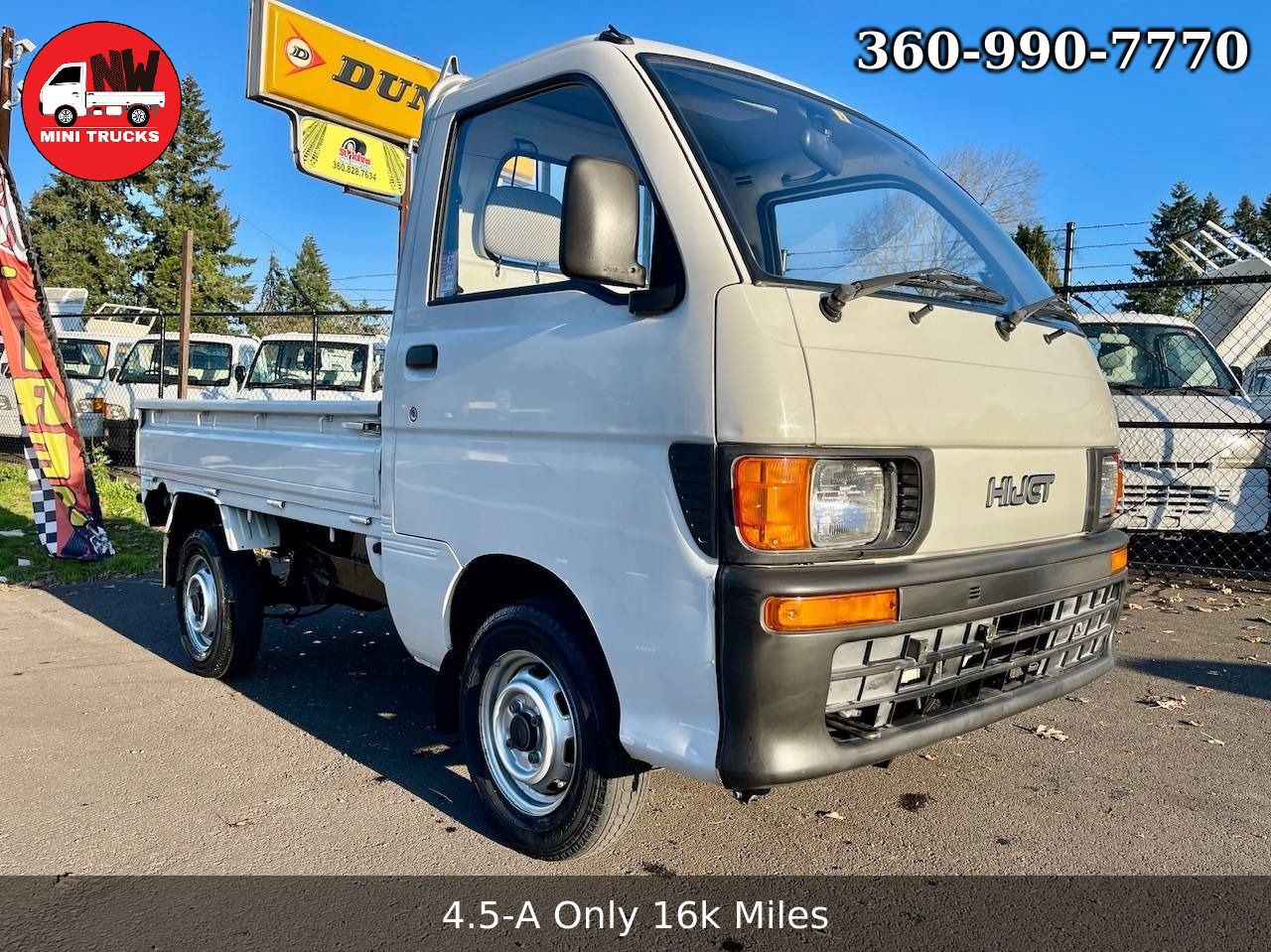 1994 Daihatsu Hi-Jet 4WD, 2Hi-4Hi, 5MT, Like New