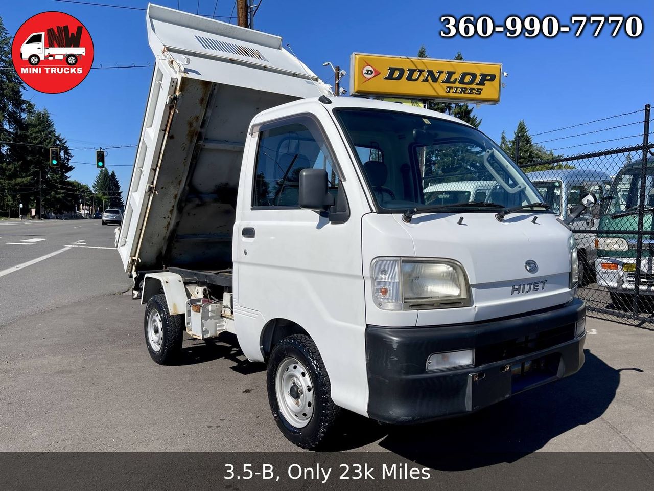 1999 Daihatsu Hi-Jet PTO HD Dump 4WD, 2Hi-4Hi-4Lo, AC 5MT Difflock