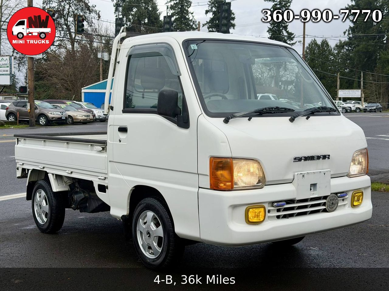 2000 Subaru Sambar EFI Supercharged 4WD, 2Hi-4Hi, AC, ABS, Airbag 5MT