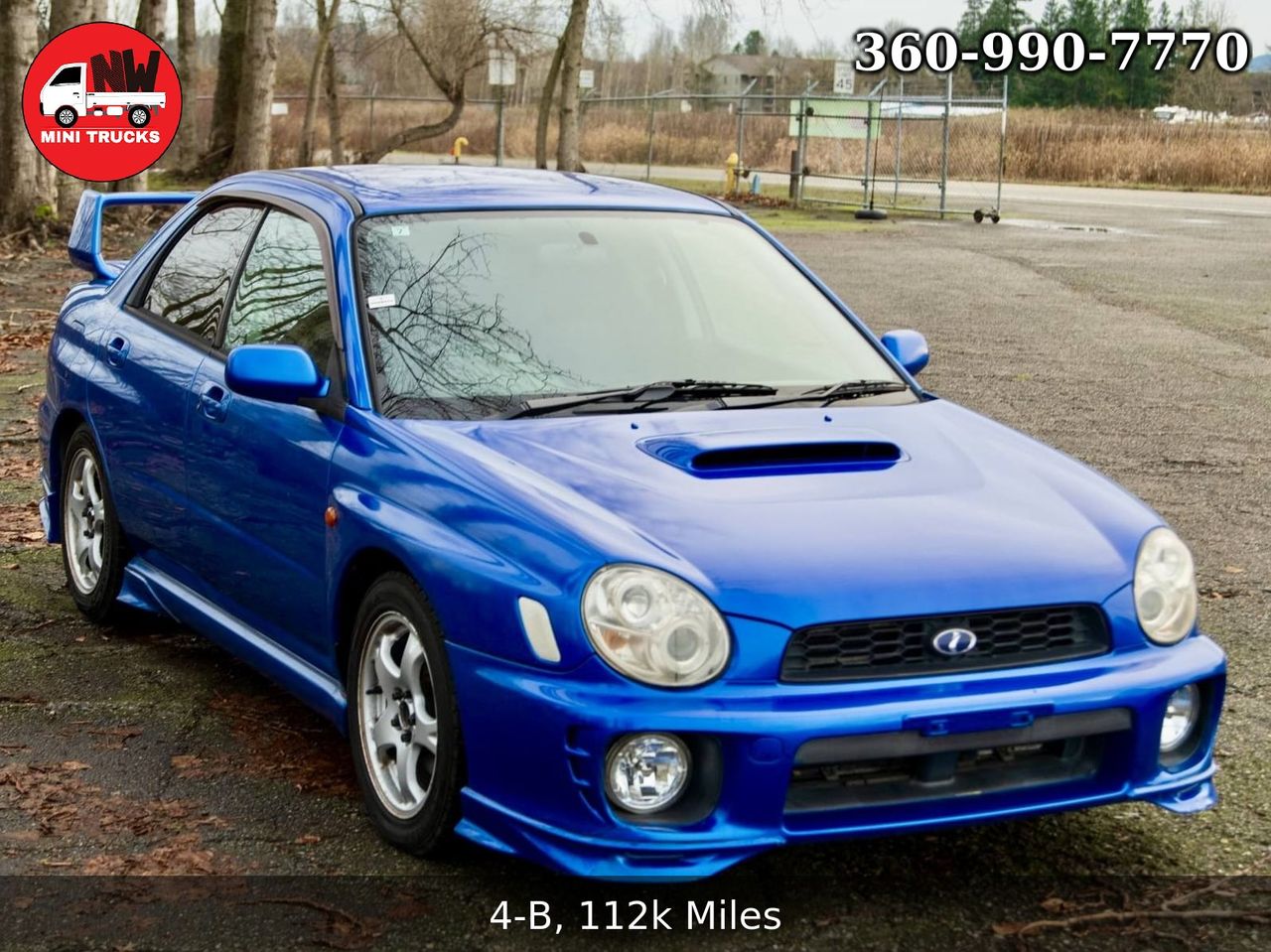2000 Subaru Impreza WRX AWD, Turbo Intercooled, 5MT