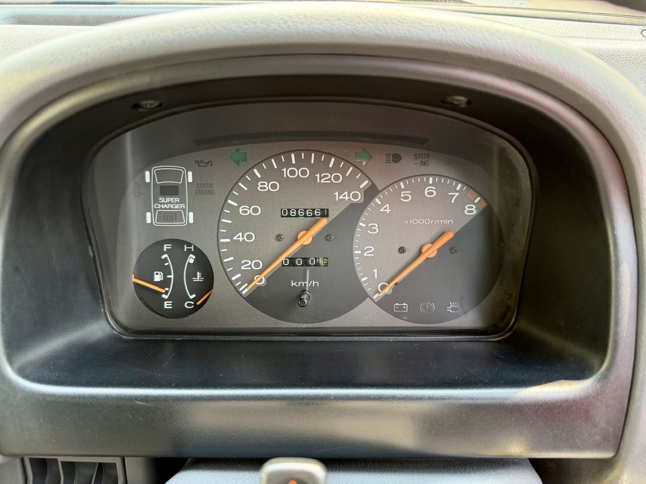 1996 Subaru Sambar Dias II  Maleza 4WD Supercharged, AC, 5MT
