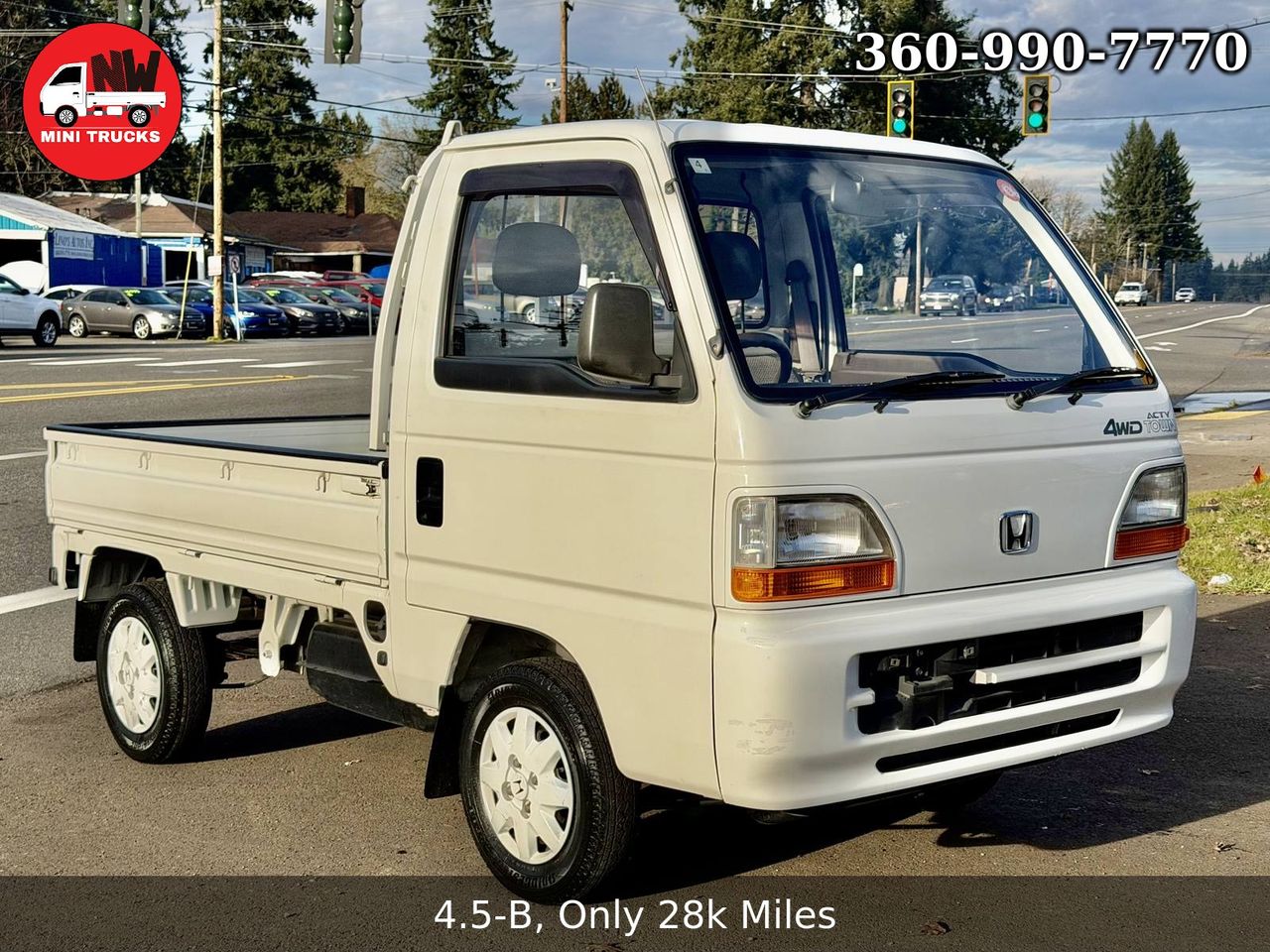 1995 Honda Acty Town RealTime 4WD, Mid-Engine, AC, 5MT