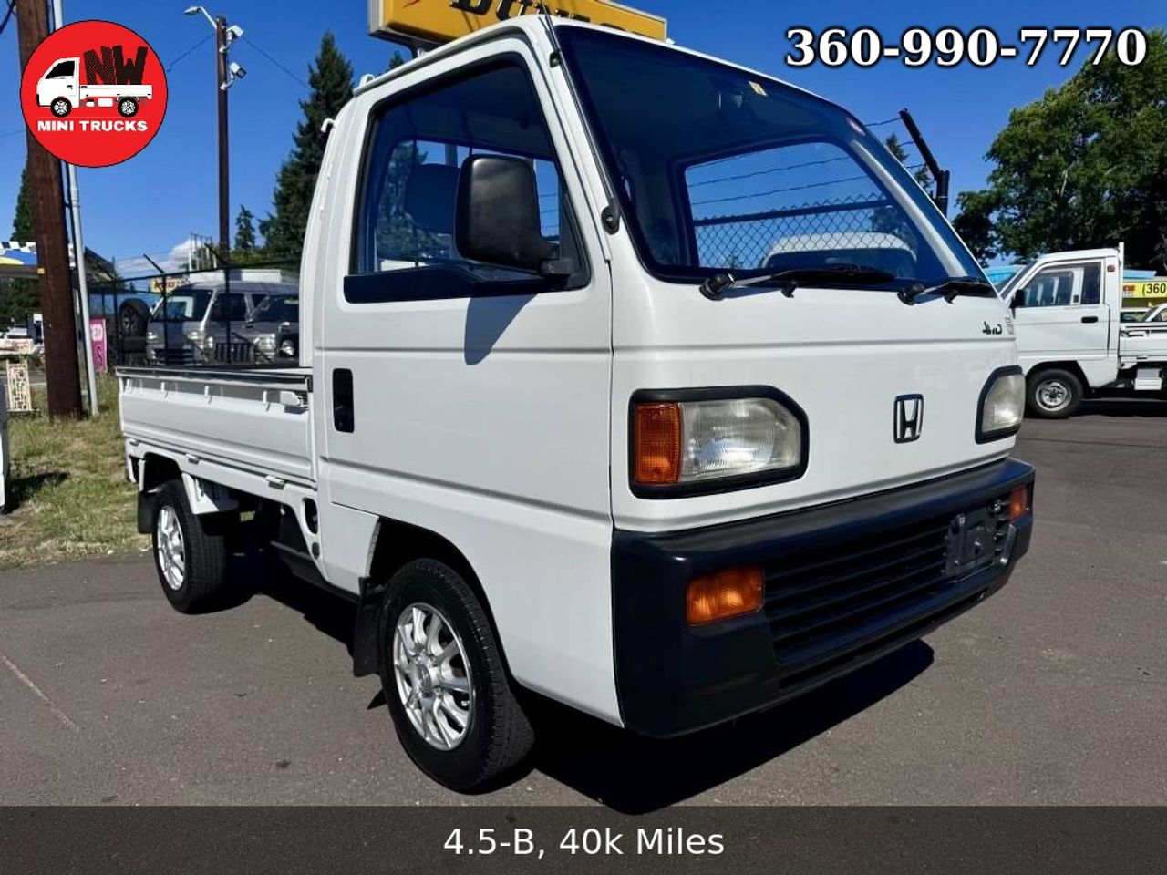 1991 Honda Acty Super Delux RealTime 4WD, Mid-Engine, 5MT