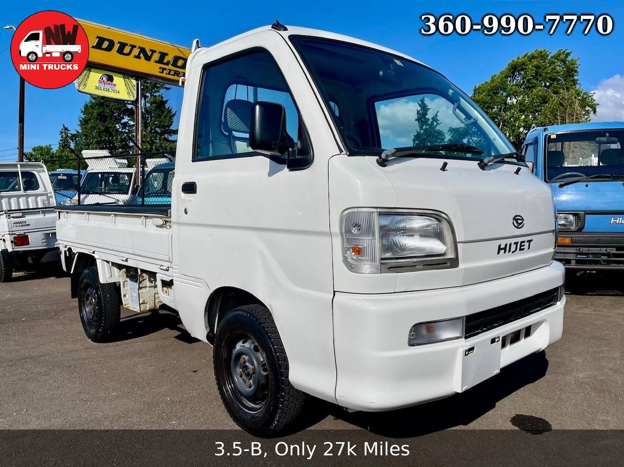 2000 Daihatsu Hi-Jet EFI DLI Twincam 4WD, 2Hi-4Hi, 5MT