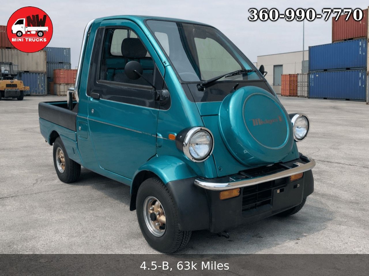 1996 Daihatsu Midget II RWD, AC/Heat, 4MT, Extremely Rare!