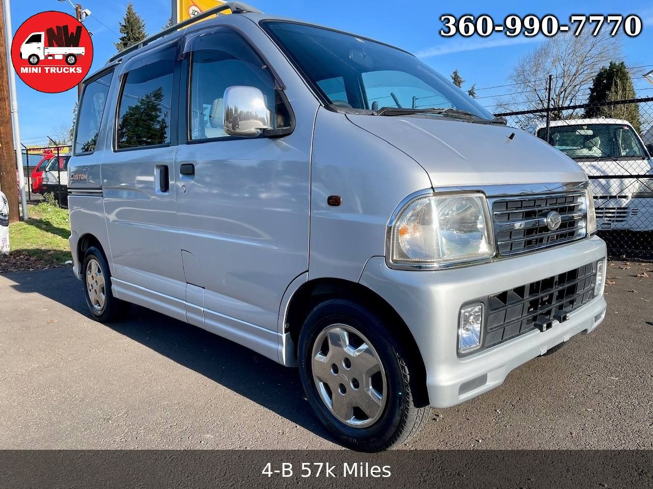 1999 Daihatsu Atrai Custom Turbo EFI 2WD, PS, PW, PL, AC, Auto