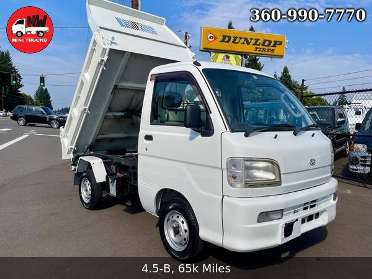 2000 Daihatsu Hi-Jet PTO HD Dump 4WD, 2Hi-4Hi-4Lo, AC, 5MT
