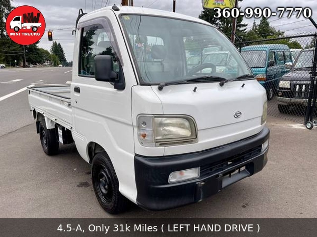 1999 Daihatsu Hi-Jet EFI DLI 4WD, 2Hi-4Hi, 5MT, ***Left Hand Drive***